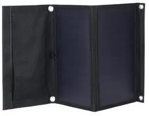30W 5V Foldable Black Solar Panel Power Bank Pack with Dual USB for Camping Hiking 30W 5V Foldable Black Solar Panel Power Bank Pack with Dual USB for Camping Hiking
