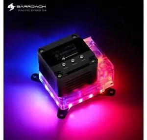 CH CPU Water Block + Pump Combo 5V A-RGB For INTEL,AMD AM3 AM4,X99 X299 17W PWM Pump With RPM OLED Display FBLTPRK-04 CH CPU Water Block + Pump Combo 5V A-RGB For INTEL,AMD AM3 AM4,X99 X299 17W PWM Pump With RPM OLED Display FBLTPRK-04
