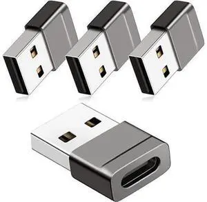 USB C Female to USB Male Adapter (4 Pack), USB A Charger to USB Type C Cable Converter for Apple Watch Series 7 8 9 Ultra SE, iPhone 15 14 13 Plus Pro Max and More USB C Female to USB Male Adapter (4 Pack), USB A Charger to USB Type C Cable Converter for Apple Watch Series 7 8 9 Ultra SE, iPhone 15 14 13 Plus Pro Max and More