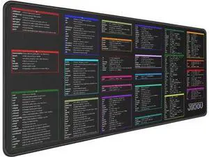 Linux Commands Line Mouse pad - Extended Large Cheat Sheet Mousepad. Shortcuts to Kali/Red Hat/Ubuntu/OpenSUSE/Arch/Debian/Unix Programmer. Non-Slip lycra Gaming Desk mat Linux Commands Line Mouse pad - Extended Large Cheat Sheet Mousepad. Shortcuts to Kali/Red Hat/Ubuntu/OpenSUSE/Arch/Debian/Unix Programmer. Non-Slip lycra Gaming Desk mat