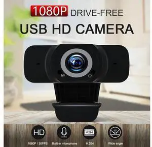 HD 1080P WebCam Live Streaming Web Cam with Built-in Microphone Wide Angle Computer Camera USB Webcam for Laptop Desktop HD 1080P WebCam Live Streaming Web Cam with Built-in Microphone Wide Angle Computer Camera USB Webcam for Laptop Desktop