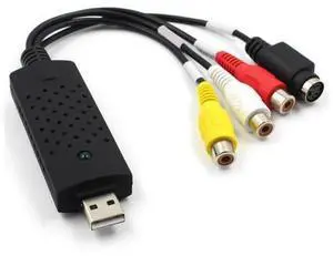 2019 New Hot VHS to Digital File Converter Express USB 2.0 to Video Grabber Audio AV TV Card 2019 New Hot VHS to Digital File Converter Express USB 2.0 to Video Grabber Audio AV TV Card
