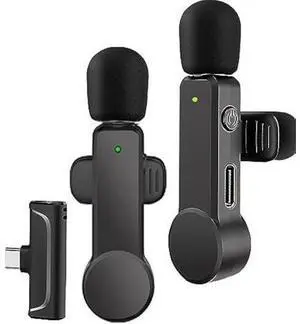 2 Pack Lavalier Microphone USB C Wireless Lav Mic for Android Phone Noise Canceling Mini Lapel Mic Type C for iPhone 15/16/17 Video Recording Vlog Tiktok 2 Pack Lavalier Microphone USB C Wireless Lav Mic for Android Phone Noise Canceling Mini Lapel Mic Type C for iPhone 15/16/17 Video Recording Vlog Tiktok