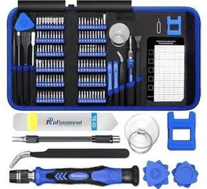 SHOWPIN Electronics Precision Screwdriver Set: Laptop Tool Kit with 120 Megnatic Bits for Computer PC iPhone Xbox PS4 Switch RC Repair Suitable for IT Tech DIY SHOWPIN Electronics Precision Screwdriver Set: Laptop Tool Kit with 120 Megnatic Bits for Computer PC iPhone Xbox PS4 Switch RC Repair Suitable for IT Tech DIY