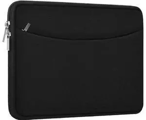 Laptop Sleeve Case 14 inch Shockproof Protective Laptop Cover Briefcase Carrying Computer Bag with Accessory Pocket Portable Laptop Sleeve for 14 MacBook HP Black Laptop Sleeve Case 14 inch Shockproof Protective Laptop Cover Briefcase Carrying Computer Bag with Accessory Pocket Portable Laptop Sleeve for 14 MacBook HP Black