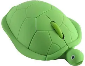 YOCUNKER Wireless Mouse 2.4Ghz Turtle Shape Cute Animal Design M Size Silent Click USB Optical Mouse Lightweight Cute Character Mouse for Kids Compatible with PC/Laptop/Computer/MacBook (Green) YOCUNKER Wireless Mouse 2.4Ghz Turtle Shape Cute Animal Design M Size Silent Click USB Optical Mouse Lightweight Cute Character Mouse for Kids Compatible with PC/Laptop/Computer/MacBook (Green)
