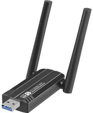 Wireless USB WiFi Adapter for PC,1300Mbps Dual 5Dbi Antennas 2.4&5.0GHz 802.11AC USB 3.0 WiFi Adapter Support for Windows Vista/XP/Win7/8/10/11, Linux OS, MAC OS 10.9-10.15 Wireless USB WiFi Adapter for PC,1300Mbps Dual 5Dbi Antennas 2.4&5.0GHz 802.11AC USB 3.0 WiFi Adapter Support for Windows Vista/XP/Win7/8/10/11, Linux OS, MAC OS 10.9-10.15
