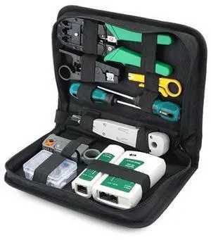Network Cable Tester Tool LAN Utp Screwdriver Wire Stripper RJ45 Connector Computer Network Crimping Pliers Tool Kit Set Hot Network Cable Tester Tool LAN Utp Screwdriver Wire Stripper RJ45 Connector Computer Network Crimping Pliers Tool Kit Set Hot