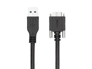 Micro USB 3.0 Cable USB 3.0 Type A Male to Micro B Male Cable with Mount Panel Screws 3.0M Micro USB 3.0 Cable USB 3.0 Type A Male to Micro B Male Cable with Mount Panel Screws 3.0M