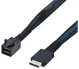 PCIe Oculink SFF-8611 4i to Mini SAS SFF-8643 Internal Server Cable 12Gbps High-Speed Data Transmission | 32AWG (39.37, Inches) PCIe Oculink SFF-8611 4i to Mini SAS SFF-8643 Internal Server Cable 12Gbps High-Speed Data Transmission | 32AWG (39.37, Inches)