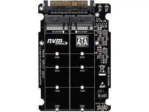 PH416 M.2 NVMe PCIe3.0 X4 to U.2 SFF8639 Extension Card 6G Support 2.5in SSD Bkey Mkey 2230 2242 2260 2280 (PH416PCBA) PH416 M.2 NVMe PCIe3.0 X4 to U.2 SFF8639 Extension Card 6G Support 2.5in SSD Bkey Mkey 2230 2242 2260 2280 (PH416PCBA)