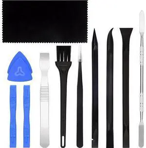 Spudger Pry Tool Kit 12 Piece Opening Tool, Metal & Plastic Spudger Tool Kit, Prying Cleaning & Open Tool for iPhone, Laptop, iPad, Cell Phone, MacBook, Tablet, Computer, PS4, Electronics Spudger Pry Tool Kit 12 Piece Opening Tool, Metal & Plastic Spudger Tool Kit, Prying Cleaning & Open Tool for iPhone, Laptop, iPad, Cell Phone, MacBook, Tablet, Computer, PS4, Electronics