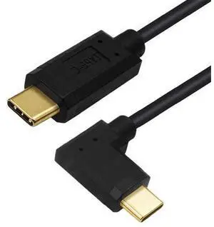 USB C to C Cable,USB C Male to Male Fast Charging Data Transfer 90 Degree Angled Flat Extension Cable USB C to C Cable,USB C Male to Male Fast Charging Data Transfer 90 Degree Angled Flat Extension Cable