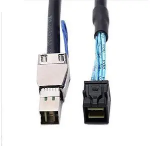 VoltSync Mini SAS HD Cable with IC SFF-8644 to SFF-8643 \u2013 12Gbps High-Speed Server Interconnect, 28AWG Copper Wire (3m) VoltSync Mini SAS HD Cable with IC SFF-8644 to SFF-8643 \u2013 12Gbps High-Speed Server Interconnect, 28AWG Copper Wire (3m)