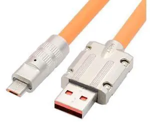 USB to Micro USB Cable,USB 2.0 Male to Micro USB 5Pin Male Liquid Silicone Ultra Soft 120W Power Fast Charge Data Transfer Extension Cable 1.0M USB to Micro USB Cable,USB 2.0 Male to Micro USB 5Pin Male Liquid Silicone Ultra Soft 120W Power Fast Charge Data Transfer Extension Cable 1.0M