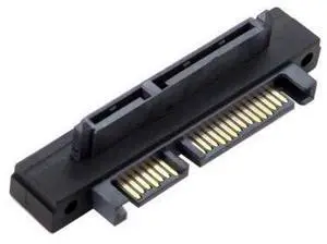 90 Degree Up Angled SATA 22Pin 7+15 Male to SATA 22Pin Female Extension Convertor Adapter 90 Degree Up Angled SATA 22Pin 7+15 Male to SATA 22Pin Female Extension Convertor Adapter