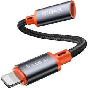 mcdodo 4 in 1 USB-C to Lightning OTG Adapter with Charging/Data Transfer/Audio/OTG Function Type-C Female to Lightning Male Cable Adapter Fit for iPhone/iPad/AirPods/MacBook mcdodo 4 in 1 USB-C to Lightning OTG Adapter with Charging/Data Transfer/Audio/OTG Function Type-C Female to Lightning Male Cable Adapter Fit for iPhone/iPad/AirPods/MacBook
