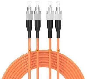 10Meters 32ft FC/UPC-FC/UPC Multi-Mode Fiber Optic Cable FC to FC OM1 Jumper Optical Patch Cord Duplex 62.5/125um Orange FC-FC 10Meters 32ft FC/UPC-FC/UPC Multi-Mode Fiber Optic Cable FC to FC OM1 Jumper Optical Patch Cord Duplex 62.5/125um Orange FC-FC
