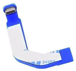 2.76 Inch USB C Short Flat Cable,USB 2.0 Type C Male to Female 90 Degree Angled PD 65W Fast Charge Data Extension Cable Blue 2.76 Inch USB C Short Flat Cable,USB 2.0 Type C Male to Female 90 Degree Angled PD 65W Fast Charge Data Extension Cable Blue