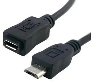 Micro USB 2.0 Extension Cable,Micro USB 5Pin Male to Female Data Charging Extension Cable for Dash Cam/GPS/Camera 4.92FT/1.5M Micro USB 2.0 Extension Cable,Micro USB 5Pin Male to Female Data Charging Extension Cable for Dash Cam/GPS/Camera 4.92FT/1.5M