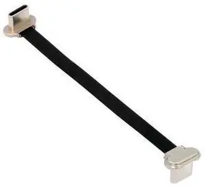Angled USB-C Type C to USB-C Ultra Slim Flat Power USB2.0 Data Cable 65W Fast Charge for Laptop Tablet Phone Angled USB-C Type C to USB-C Ultra Slim Flat Power USB2.0 Data Cable 65W Fast Charge for Laptop Tablet Phone