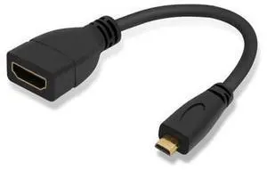 Micro HDMI Male to HDMI Female 4K60hz HDTV Cable Adapter for Displays Monitor Camera 10cm Micro HDMI Male to HDMI Female 4K60hz HDTV Cable Adapter for Displays Monitor Camera 10cm