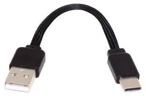 USB 2.0 Type-A Male to USB-C Type-C Male Data Flat Slim FPC Cable for FPV & Disk & Phone 13cm USB 2.0 Type-A Male to USB-C Type-C Male Data Flat Slim FPC Cable for FPV & Disk & Phone 13cm