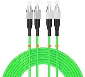 fc to fc Fiber Patch Cable om3 10GB/giga-bit Multimode Duplex Jumper MMF 50/125?m LSZH Fiber Optic Cord,3Meters/9.8ft fc to fc Fiber Patch Cable om3 10GB/giga-bit Multimode Duplex Jumper MMF 50/125?m LSZH Fiber Optic Cord,3Meters/9.8ft
