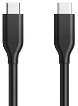 Type-C USB-C Male to Male USB 2.0 Version Data Cable Support PD 65W for Laptop & Phone Black 100cm Type-C USB-C Male to Male USB 2.0 Version Data Cable Support PD 65W for Laptop & Phone Black 100cm