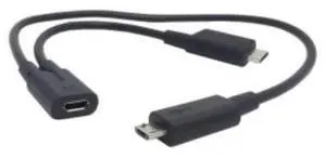 Micro USB 1 to 2 Y Splitter Cable,Micro USB 1 to 2 Charging Extension Cable Supports Charging Two Devices at The Same Time Micro USB 1 to 2 Y Splitter Cable,Micro USB 1 to 2 Charging Extension Cable Supports Charging Two Devices at The Same Time