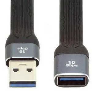 USB 3.0 Short Cable,USB 3.1 3.0 Type A Male to Female Extension Flat Slim FPC Data Cable 13cm 10Gbps for Laptop & Desktop USB 3.0 Short Cable,USB 3.1 3.0 Type A Male to Female Extension Flat Slim FPC Data Cable 13cm 10Gbps for Laptop & Desktop