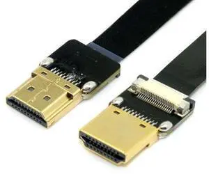 CYFPV HDMI Type A Male to Male HDTV FPC Flat Cable for FPV HDTV Multicopter Aerial Photography 0.2M CYFPV HDMI Type A Male to Male HDTV FPC Flat Cable for FPV HDTV Multicopter Aerial Photography 0.2M
