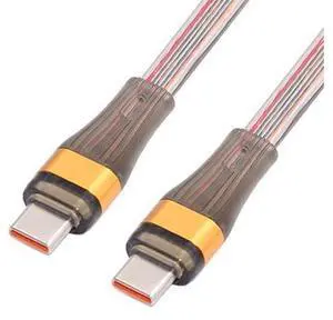 USB-C Type C to USB-C Ultra Slim Flat Power USB2.0 Data Cable 65W Fast Charge for Laptop Tablet Phone 100cm USB-C Type C to USB-C Ultra Slim Flat Power USB2.0 Data Cable 65W Fast Charge for Laptop Tablet Phone 100cm