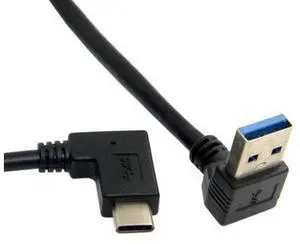 Reversible USB 3.1 Type C USB-C Angled to 90 Degree Down Angled A Male Data Cable for Tablet Mobile Phone 30cm Type-01 Reversible USB 3.1 Type C USB-C Angled to 90 Degree Down Angled A Male Data Cable for Tablet Mobile Phone 30cm Type-01