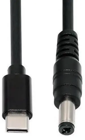 USB 3.1 Type-C USB-C Male Power Input to DC 12V Output 5.5x2.1mm Plug Cable PD Emulator Trigger Cord 150cm USB 3.1 Type-C USB-C Male Power Input to DC 12V Output 5.5x2.1mm Plug Cable PD Emulator Trigger Cord 150cm