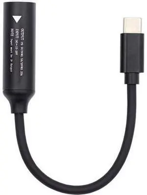 DC Jack 7.9x5.4mm Input to USB-C Type-C Power Plug Charge Cable for Laptop Phone PD9V 5V 20V DC Jack 7.9x5.4mm Input to USB-C Type-C Power Plug Charge Cable for Laptop Phone PD9V 5V 20V