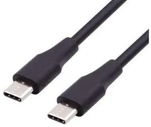 Type-C USB-C Male to Male USB 2.0 Version Data Cable Support PD 65W for Laptop & Phone Black 200cm Type-C USB-C Male to Male USB 2.0 Version Data Cable Support PD 65W for Laptop & Phone Black 200cm