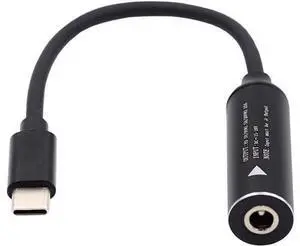 DC Jack 5.5x1.7mm Input to USB-C Type-C Power Plug Charge Cable for Laptop Phone PD9V 5V 20V DC Jack 5.5x1.7mm Input to USB-C Type-C Power Plug Charge Cable for Laptop Phone PD9V 5V 20V