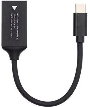 Rectangle Jack Thinkpad X1 Input to USB-C Type-C Power Plug Charge Cable for Laptop Phone PD9V 15V 20V Rectangle Jack Thinkpad X1 Input to USB-C Type-C Power Plug Charge Cable for Laptop Phone PD9V 15V 20V