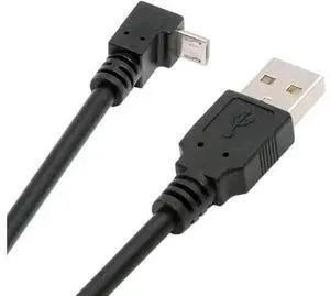 Up Angled 90 Degree Micro USB 5Pin to USB 2.0 Type-A Data Charge Cable for Phone Tablet Camera 10cm Up Angled 90 Degree Micro USB 5Pin to USB 2.0 Type-A Data Charge Cable for Phone Tablet Camera 10cm