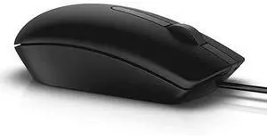 Optical Wired Mouse, Black - 1000DPI, LED Tracking, Scrolling Wheel, Plug and Play Optical Wired Mouse, Black - 1000DPI, LED Tracking, Scrolling Wheel, Plug and Play