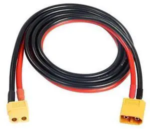 XT60 Cable XT60 12AWG Male to Female Extension Cable for RC Battery Portable Power Station Solar Panel 0.5M XT60 Cable XT60 12AWG Male to Female Extension Cable for RC Battery Portable Power Station Solar Panel 0.5M