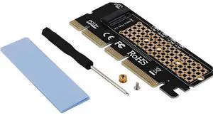 PCIE to M2 Adapter Card Compatible with M.2 NVMe SSD Support for 2U Hight Server, PCIe X4 X8 X16 Slot, M.2 SSD 2230 2242 2260 2280 SSD PCIE to M2 Adapter Card Compatible with M.2 NVMe SSD Support for 2U Hight Server, PCIe X4 X8 X16 Slot, M.2 SSD 2230 2242 2260 2280 SSD