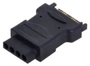 SATA to IDE 4pin Power Adapter 15Pin SATA Male to Molex IDE 4Pin Female Cable Adapter SATA to IDE 4pin Power Adapter 15Pin SATA Male to Molex IDE 4Pin Female Cable Adapter