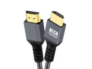 16K 8K UHD HDMI 2.2 Version Type-A Male to HDMI Male HDTV Cable for HDTV Desktop Laptop Monitor (200cm) 16K 8K UHD HDMI 2.2 Version Type-A Male to HDMI Male HDTV Cable for HDTV Desktop Laptop Monitor (200cm)