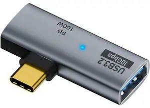 10Gbps USB-C Type-C to USB 3.0 Female OTG & 100W PD Power Adapter for Laptop Tablet Phone 10Gbps USB-C Type-C to USB 3.0 Female OTG & 100W PD Power Adapter for Laptop Tablet Phone