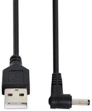 CY USB 2.0 Male to 3.5mm 1.35mm DC Power Plug Barrel 5v Right Angled 90 Degree Cable 100cm CY USB 2.0 Male to 3.5mm 1.35mm DC Power Plug Barrel 5v Right Angled 90 Degree Cable 100cm