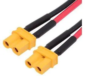 XT30 Female to Female 18AWG Extension Cable Connector for RC Battery Portable Power Station Solar Panel XT30 Female to Female 18AWG Extension Cable Connector for RC Battery Portable Power Station Solar Panel