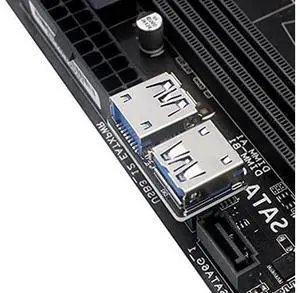 Dual USB 3.0 A Type Female to Motherboard 20/19 Pin Box Header Slot Adapter PCBA Flat Type Dual USB 3.0 A Type Female to Motherboard 20/19 Pin Box Header Slot Adapter PCBA Flat Type