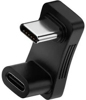 10Gbps USB3.0 Type C Male to Female Power Data Video Adapter Opposite U Shape Back Angled Compatible with Steam Deck Phone Laptop 10Gbps USB3.0 Type C Male to Female Power Data Video Adapter Opposite U Shape Back Angled Compatible with Steam Deck Phone Laptop